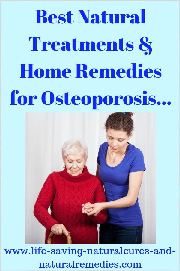 Osteoporosis bone loss natural cure remedies
