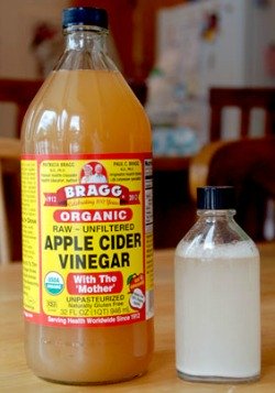 Apple cider vinegar farting relief remedy