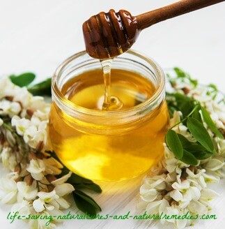 Raw honey for cold and flu relief