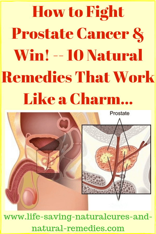 Prostate cancer natural cures